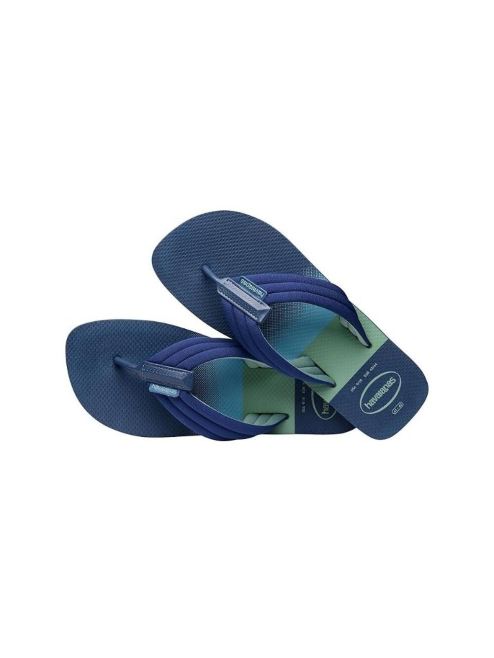 Havaianas Urban Print Men’s Sandals  Indigo Blue Size US 12